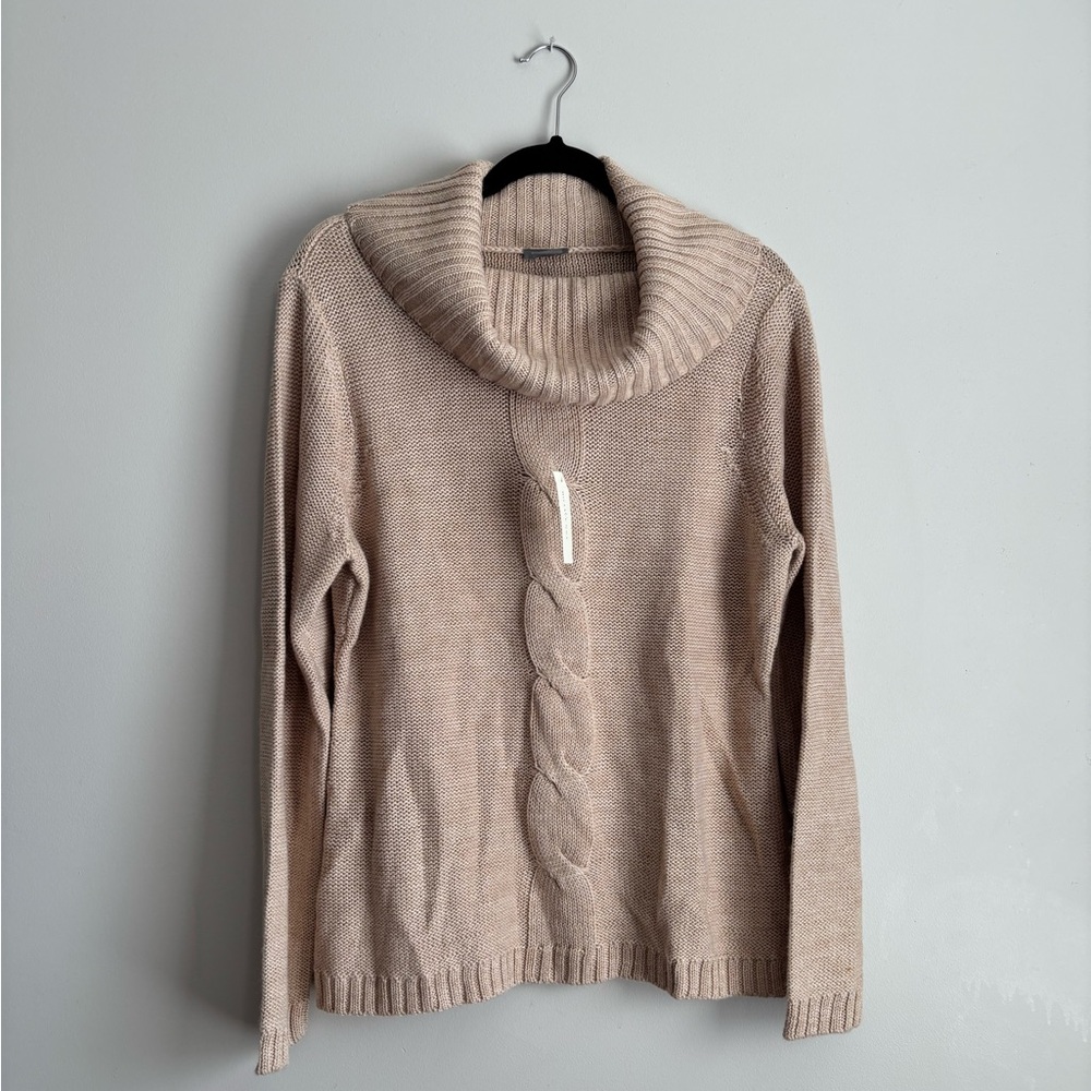NWT- Women’s Ann Taylor Camel colored Sweater- size XL